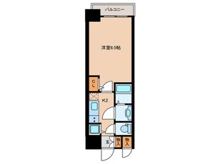 アドバンス天王寺南パキラの物件間取画像